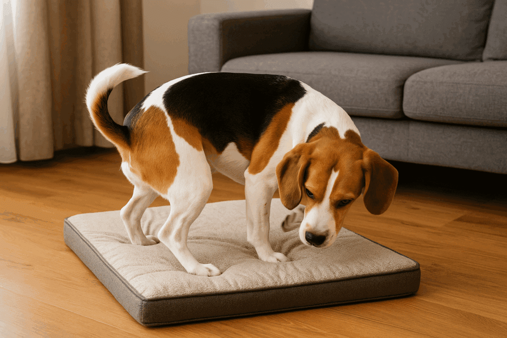 Miért forognak körbe a kutyák lefekvés előtt? 🐾🛏️ 1 ChatGPT Image 2025. jun. 24. 13 46 12