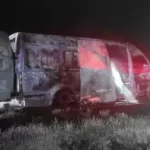 Cypress Lucky Mutt Rescue van fire